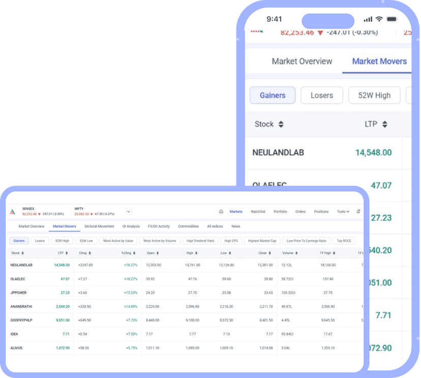 Stocks app preview